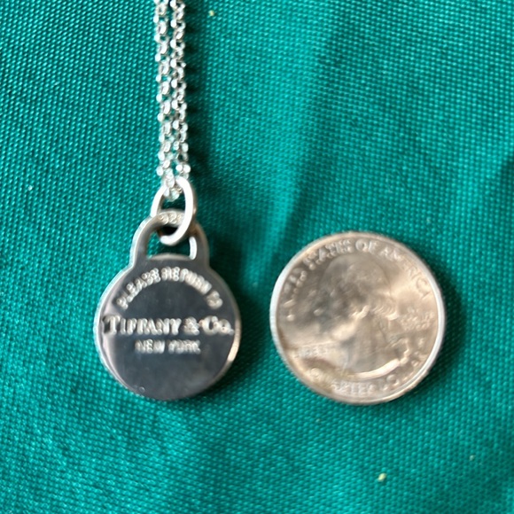 Tiffany’s Sterling silver disc necklace - Picture 4 of 4